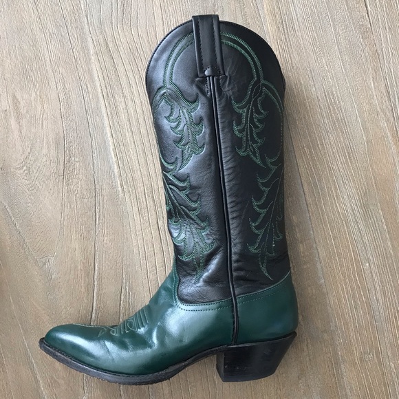 Tony Lama Shoes - Tony Lama Classic Leather Cowboy Western Boot